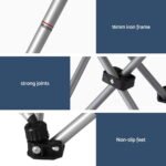 Weisshorn Adjustable Reclining Camping Chair