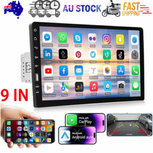 9" Car Radio with GPS, RDS, WIFI and Rear Camera for Android and CarPlay