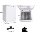 Gecko 100L Portable Chest Freezer, 12V/24V/240V
