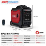 Genpower GP4750ie 3.8kW Portable Generator