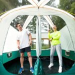 Tasman 3-5 Person Pop-Up Tent – Green