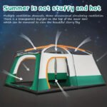 Tasman 3-5 Person Pop-Up Tent – Green