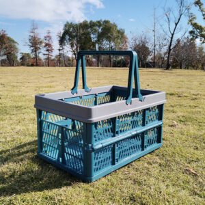Collapsible Storage Basket - Blue