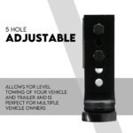 Adjustable Tow Bar Drop Hitch