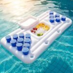 Inflatable Floating Beer Pong Mat
