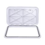 White Marine Boat Access Hatch / Inspection Storage Lid