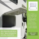 White Marine Boat Access Hatch / Inspection Storage Lid