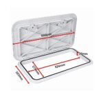 White Marine Boat Access Hatch / Inspection Storage Lid