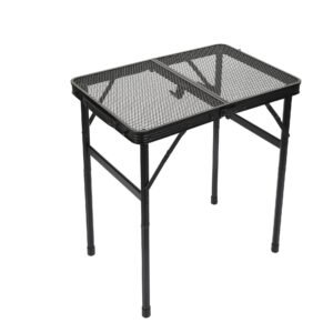 60 x 40cm Folding Mesh Top Table