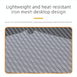 60 x 40cm Folding Mesh Top Table