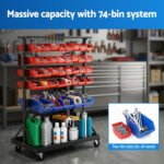 Giantz 74 Bins Storage Rack
