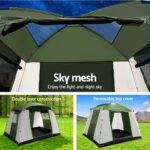 Weisshorn “Instant Up” 6-Person Pop-Up Dome Tent