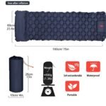 Ultralight Single Camping Sleeping Pad – Dark Blue