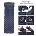 Ultralight Single Camping Sleeping Pad – Dark Blue
