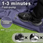 Ultralight Double Camping Sleeping Pad – Dark Blue