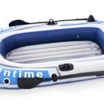 2-Person PVC Inflatable Boat with Oars & Pump