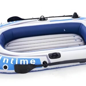 2-Person PVC Inflatable Boat with Oars & Pump