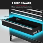 BULLET Pro 7 Drawer Tool Box Cabinet Trolley – Black