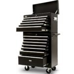 Bullet Pro 16 Drawer Tool Box Cabinet Chest – Black
