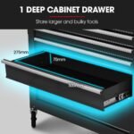 Bullet Pro 16 Drawer Tool Box Cabinet Chest – Black