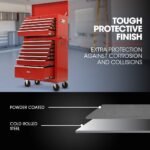 Bullet Pro 16 Drawer Tool Box Cabinet Chest – Red
