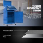 Bullet Pro 3 Drawer Tool Box Cabinet Trolley – Blue