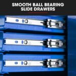 Bullet Pro 3 Drawer Tool Box Cabinet Trolley – Blue