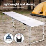 Weisshorn 240cm Folding Camping Table