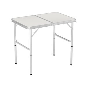 Weisshorn 90cm Folding Aluminium Camping Table