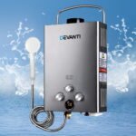 Portable Gas Water Heater – Grey