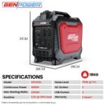Genpower 2.3kW Inverter Generator