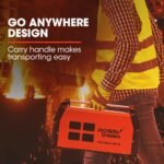 ROSSI 160 Amp Inverter Welder TIG Arc Stick, AC/DC, with Accessories (15A Plug)