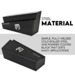 900mm Underbody Ute Tray Toolbox Set – Black Steel