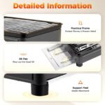 Portable Butane BBQ Grill – Black