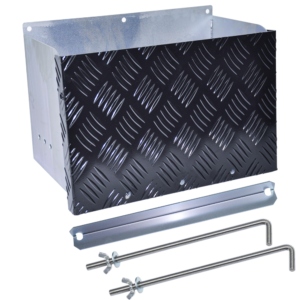 Galvanized Battery Box with Lid