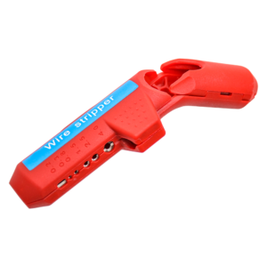 Wire Stripper with Ergonomic Curved Handle Cable