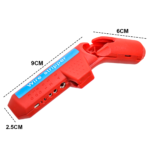 Wire Stripper with Ergonomic Curved Handle Cable