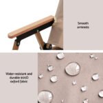 Weisshorn 7pc Folding Camping Table with 6 x Folding Chairs