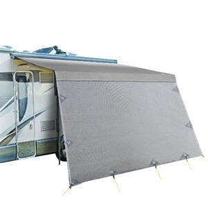 Weisshorn Replacement 5.2m Roll Up Awning with Privacy Screen