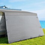 Weisshorn Replacement 5.2m Roll Up Awning with Privacy Screen