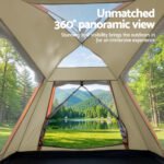 Weisshorn Automatic Pop Up Camping Tent 3-4 Person
