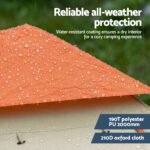 Weisshorn Automatic Pop Up Camping Tent 3-4 Person