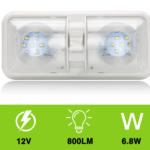 12V Caravan Interior LED Dome Light