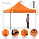 Wallaro 3 x 3m Gazebo Combo Pack – Orange