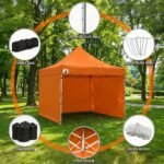 Wallaro 3 x 3m Gazebo Combo Pack – Orange