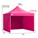 Wallaro 3 x 3m Gazebo Combo Pack – Pink