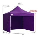 Wallaro 3 x 3m Gazebo Combo Pack – Puple