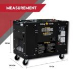 King Tech 6kW Diesel Generator Single Phase