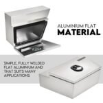 600mm Underbody Ute Tray Toolbox Set – Aluminium