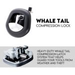 600mm Underbody Ute Tray Toolbox Set – Aluminium